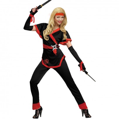 Black Ninja Girl Kostüm