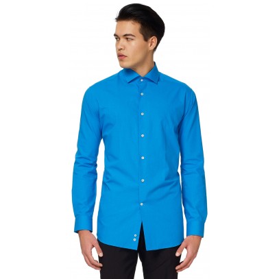 OppoSuits Shirt Blue Steel für Herren