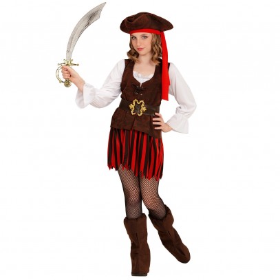 Palina Piratin Kinderkostüm 1