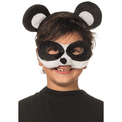Panda-Maske mit Ohren
