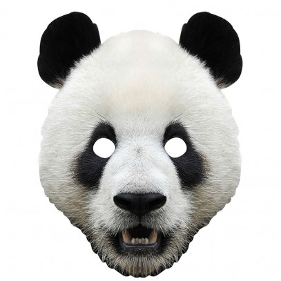 Panda Pappmaske