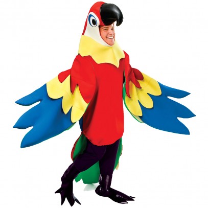 Papagei Kostüm Deluxe 