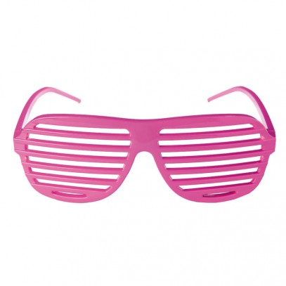 Gitterbrille Partybrille Atzen-Style pink