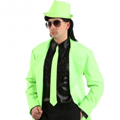 Party Krawatte neon-grün 