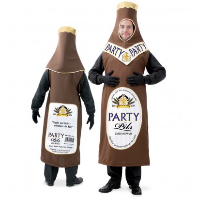 Party-Pils Bierflaschen Kostüm