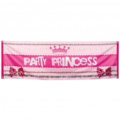 Party Princess Banner 220x74cm