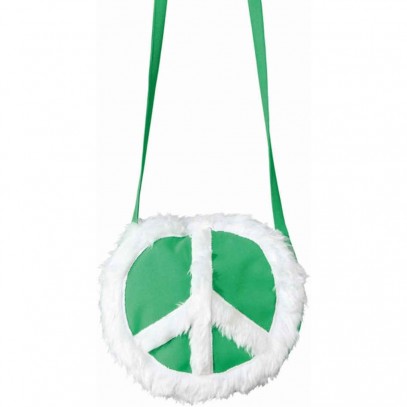Peace Tasche grün