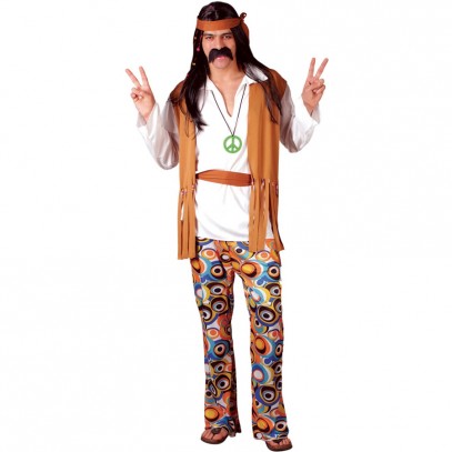 Peaceful Larry Hippie Kostüm