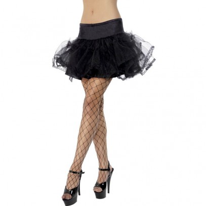 Sexy Petticoat Unterziehrock schwarz