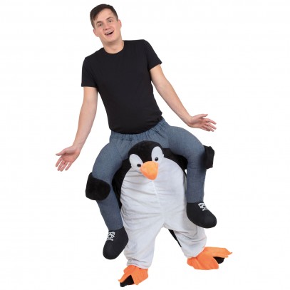Pinguin Frosti Huckepack Kostüm