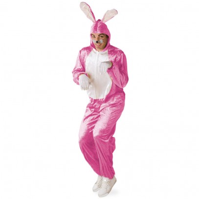 Pink Honey Bunny Kostüm für Herren