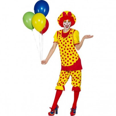 Pippa Li-La-Laune Clown Damenkostüm