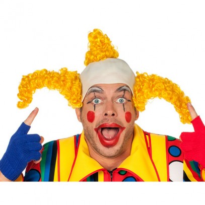 Pippo Clown Perücke gelb