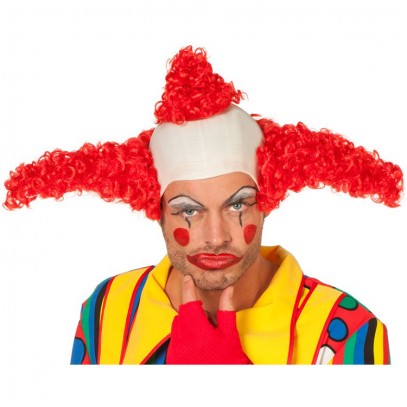 Pippo Clown Perücke rot 