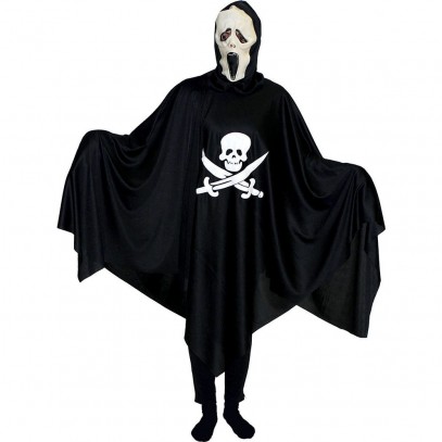 Piraten Geister Poncho Halloween Kostüm