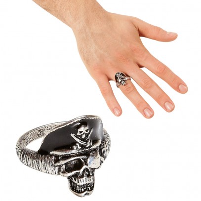 Piraten Totenkopf Ring