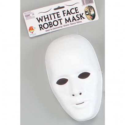 Weiße Maske für Herren