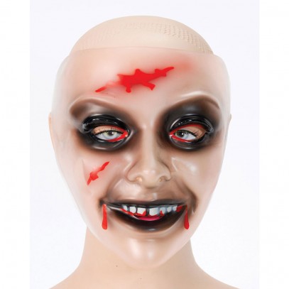 Horror Zombie Maske für Damen