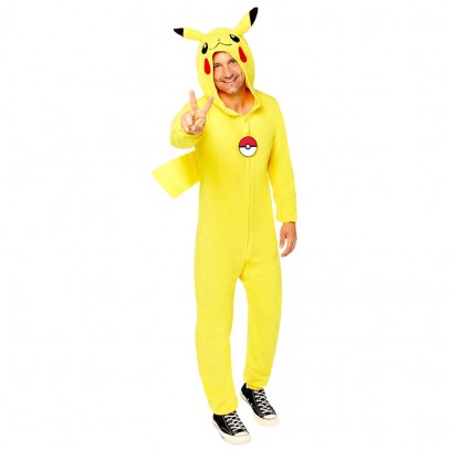 Pokemon Pikachu Kostüm für Herren