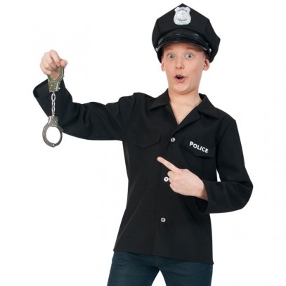 Police Officer Kostüm für Teenager