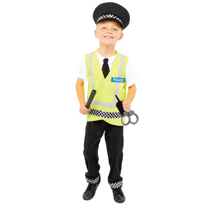 UK Police Officer Kostüm für Kinder