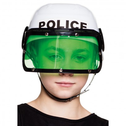 Polizei Helm weiß für Kinder