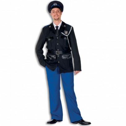 Polizei Inspektor Kostüm Deluxe