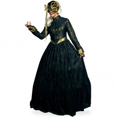 Pompöses Maskenball Kleid für Damen