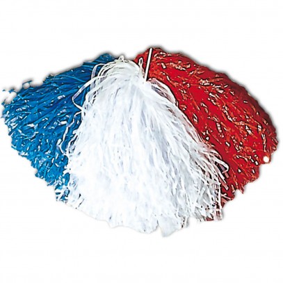 Pom Pom blau-weiß-rot Frankreich