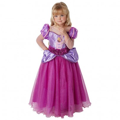 Premium Rapunzel Kleid für Kinder