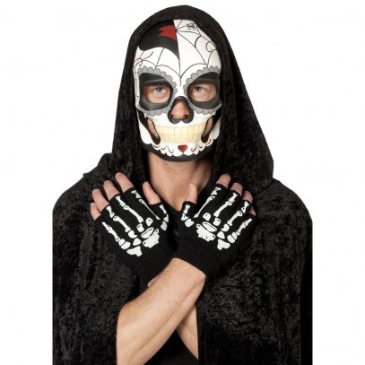 Premium Skelett Totenkopf Maske