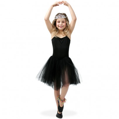 Prima Ballerina Kinderkostüm schwarz