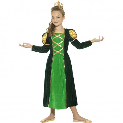 Prinzessin Jolie Mittelalter Kostüm für Kinder