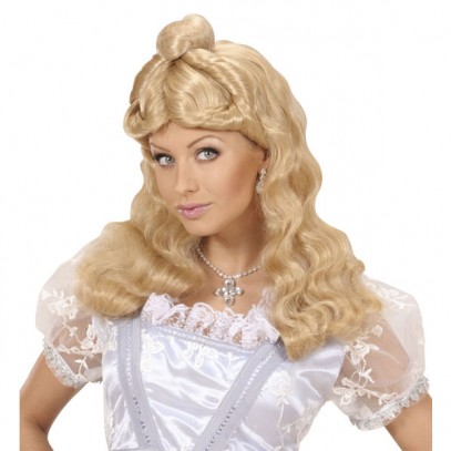 Märchen Prinzessin Perücke blond für Damen