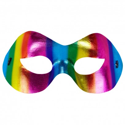 Rainbow Metallic Augenmaske
