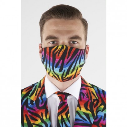 OppoSuits Wild Rainbow Gesichtsmaske