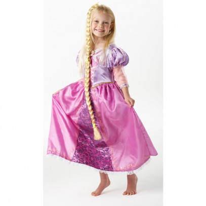 Rapunzel Kostüm Deluxe für Mädchen
