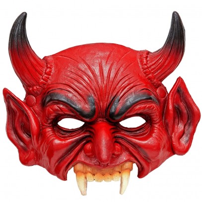 Red Devil Maske für Erwachsene