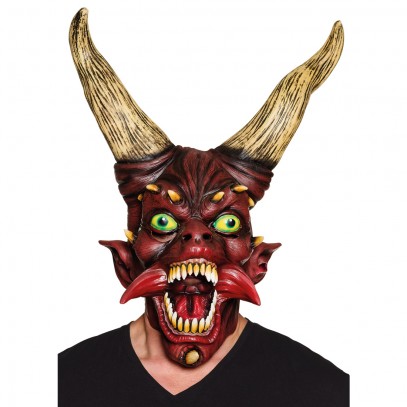 Red Devil Master Maske