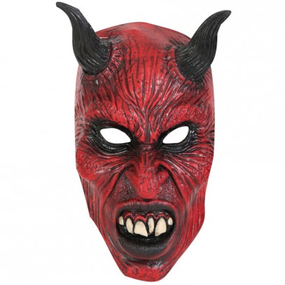 Red Devil Satans Maske