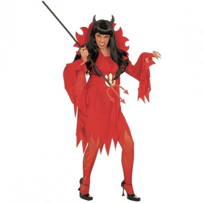 Red Devil Teufelin Kostüm 