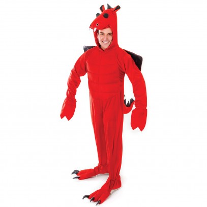 Red Dragon Drachen Kostüm