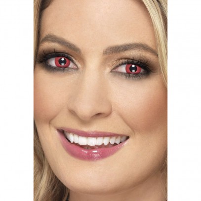 Red Electro Tages-Kontaktlinse