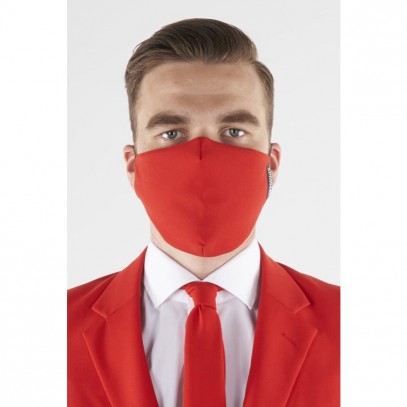 OppoSuits Red Devil Gesichtsmaske