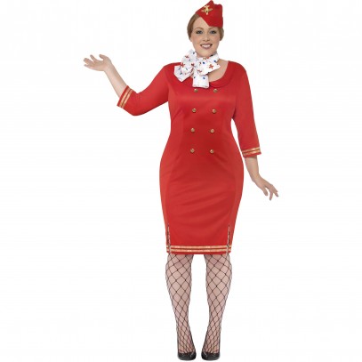 RedFly Airline Stewardess Kostüm