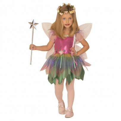 Kleine Regenbogenfee Kostüm für Mädchen