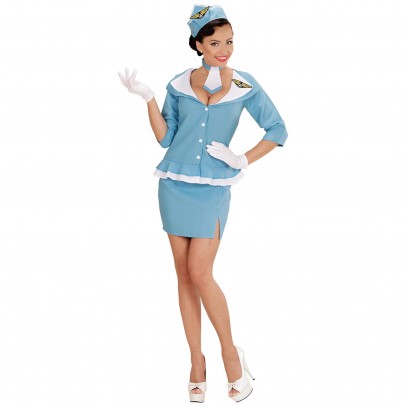 Retro Stewardess Kostüm 1