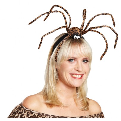 Riesen Leoparden Spinnen Haarreif für Damen