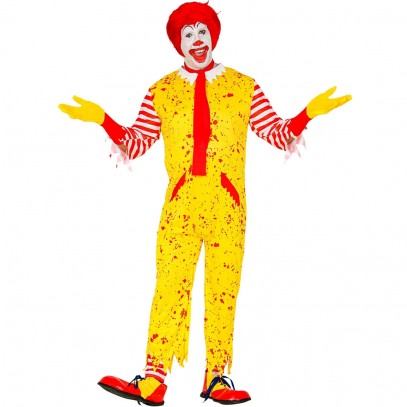 Mc Psycho Clown Kostüm für Herren