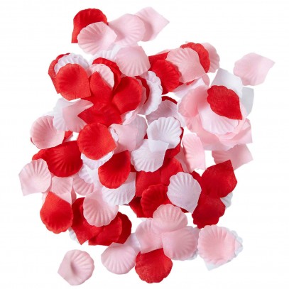150 Blüten rot-weiß-rosa 1